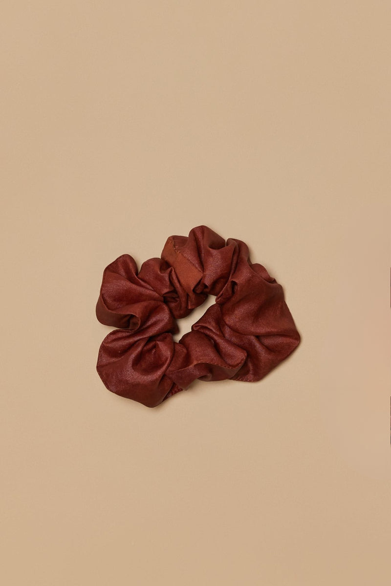 Rust Scrunchie
