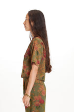 Nani Cropped Camp Collar Shirt