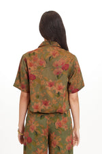 Nani Cropped Camp Collar Shirt