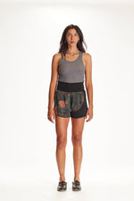 Slate Organic Hemp/Cotton Waffle Tank