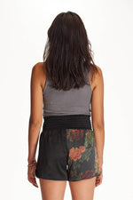 Slate Organic Hemp/Cotton Waffle Tank