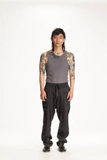 Slate Organic Hemp/Cotton Waffle Tank