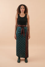 Plaid Reversible Wraparound