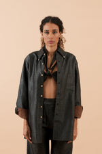 Obsidian Classic Button Down