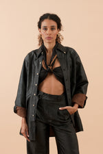 Obsidian Classic Button Down