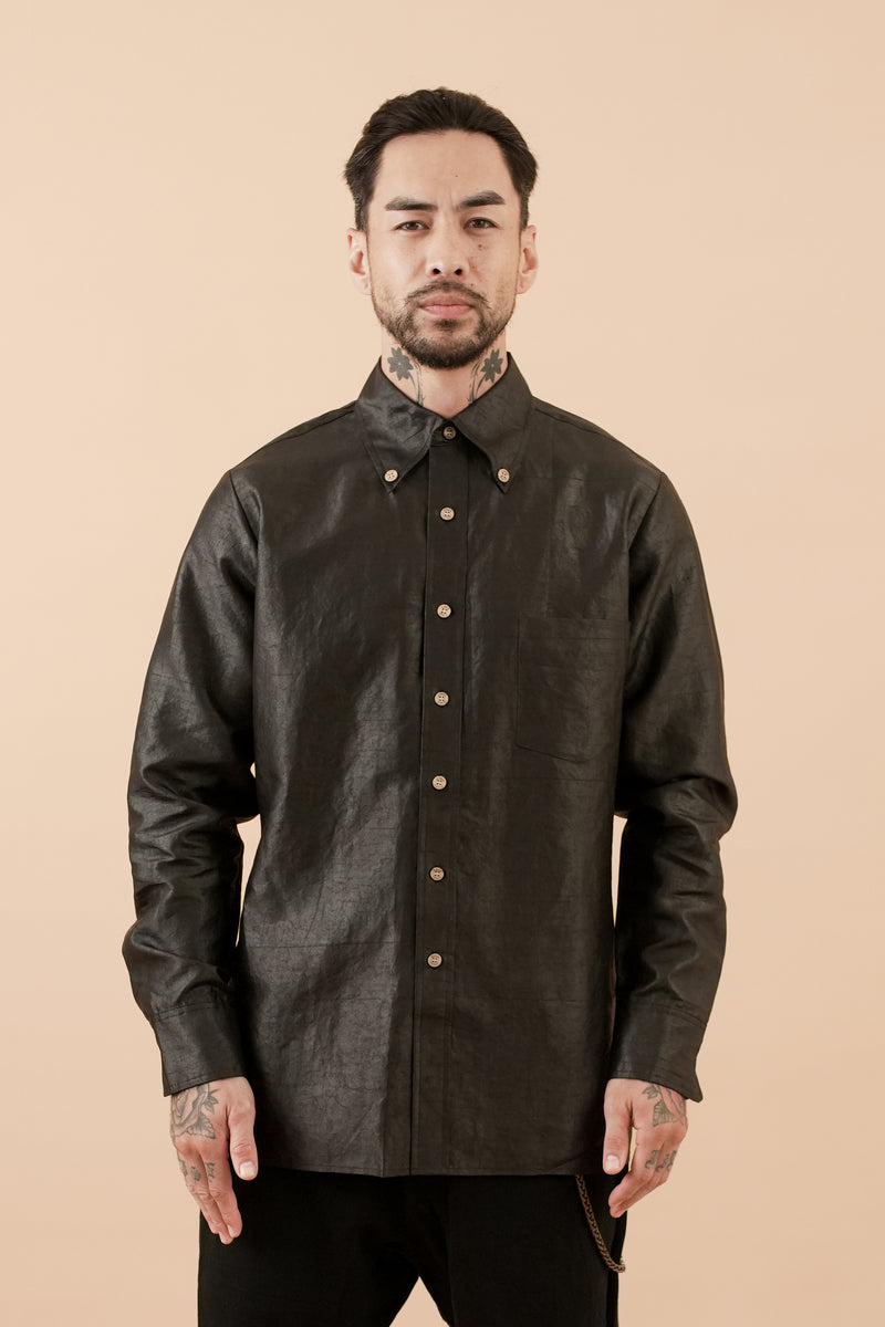 Obsidian Classic Button Down