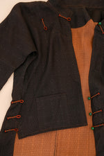 Black Raffia Tunic