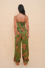 Verdant Cranes Belted Trouser