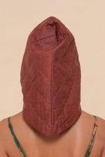 Quilted Rust + Jasmine Balaclava