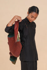 Floral Dawn + Rust Reversible Vest