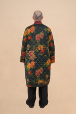 Reversible Midnight Peony + Rust Cloud Robe
