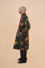 Reversible Midnight Peony + Rust Cloud Robe