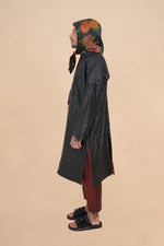 Reversible Midnight Peony + Obsidian Quilted Coat