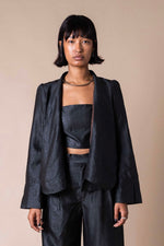 Obsidian Deep Plunge Top