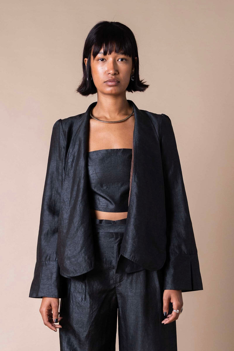 Obsidian Deep Plunge Top