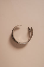 1920s Silver Fish + Snake Cuffs