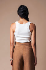 Natural Organic Hemp/Cotton Waffle Tank