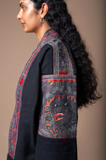 1930s Hand Embroidered Dragon Coat