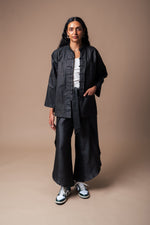 1940s Egg White + Indigo Dyed Jacket