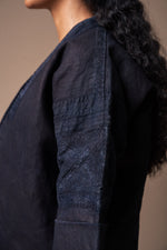 1920s Heavy Indigo Wrap Jacket
