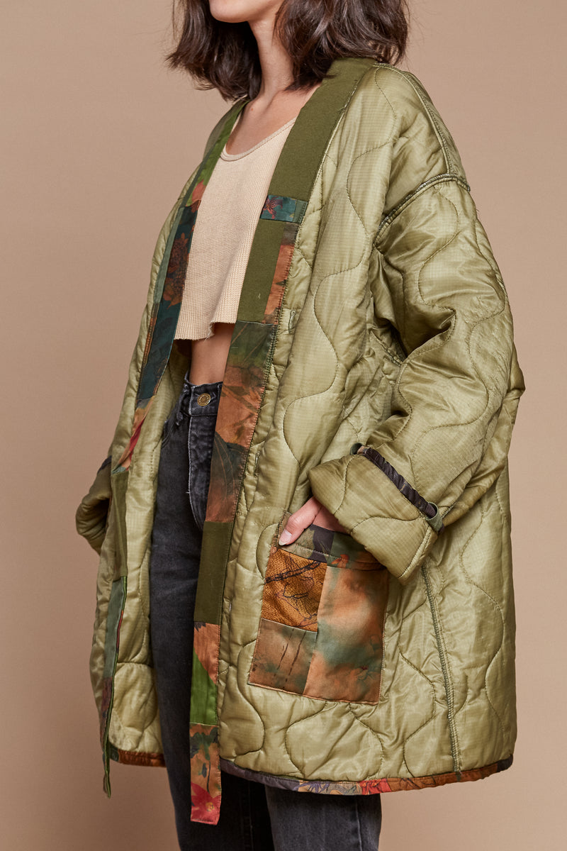 Patchwork Quilted Jacket