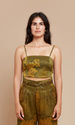 Serpentine Spaghetti Crop Top