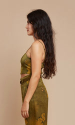 Serpentine Spaghetti Crop Top