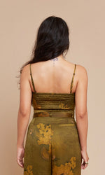 Serpentine Spaghetti Crop Top