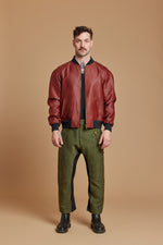 Emerald Cobra + Rust Reversible Bomber