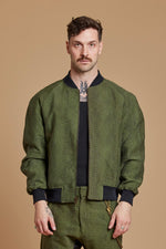 Emerald Cobra + Rust Reversible Bomber