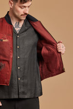Scarlet + Cherry Reversible Vest
