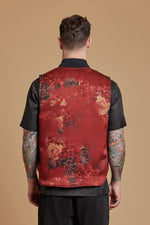 Scarlet + Cherry Reversible Vest