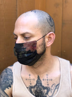Black Dahlia Reversible Facemask