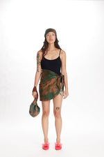 Clouds + Rust Reversible Knot Bags
