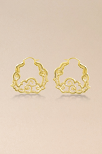 Gold Cloud Earrings