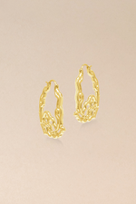 Gold Cloud Earrings