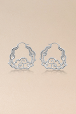 Silver Cloud Earrings