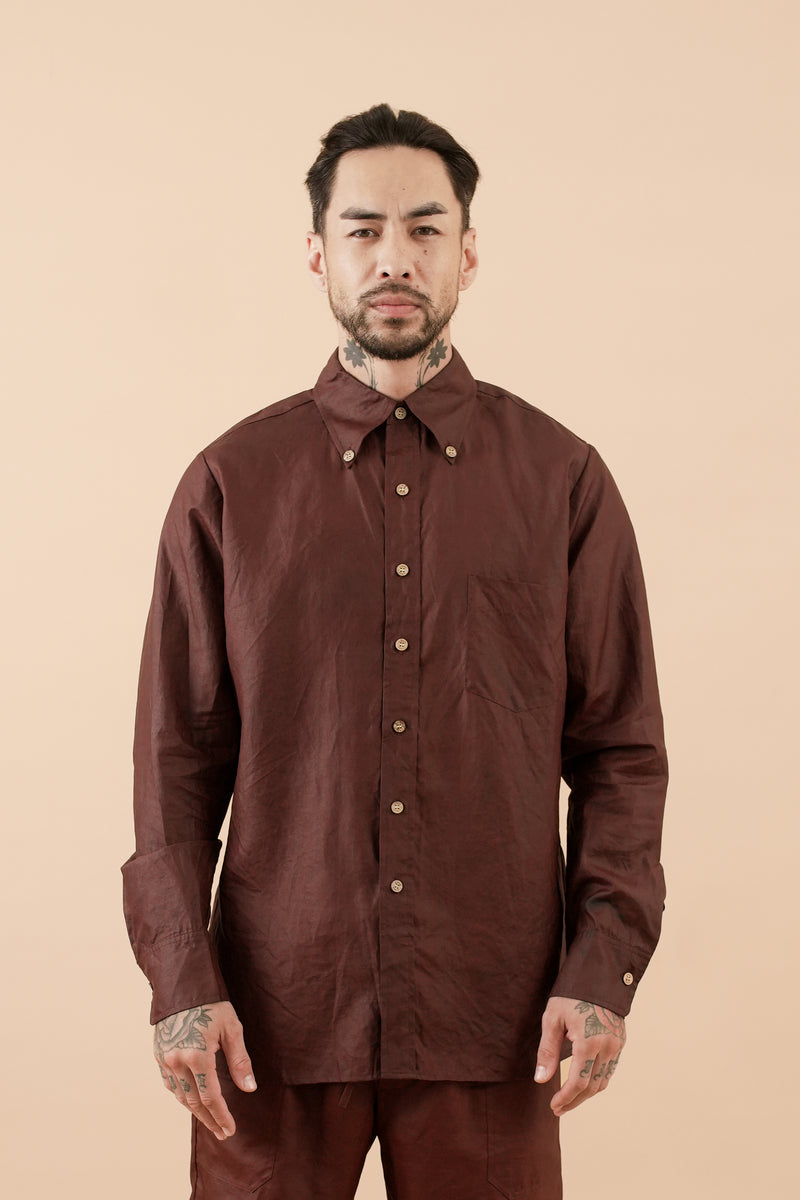 Rust Classic Button Down