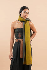 Chartreuse Reversible Flow Scarf