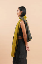 Chartreuse Reversible Flow Scarf