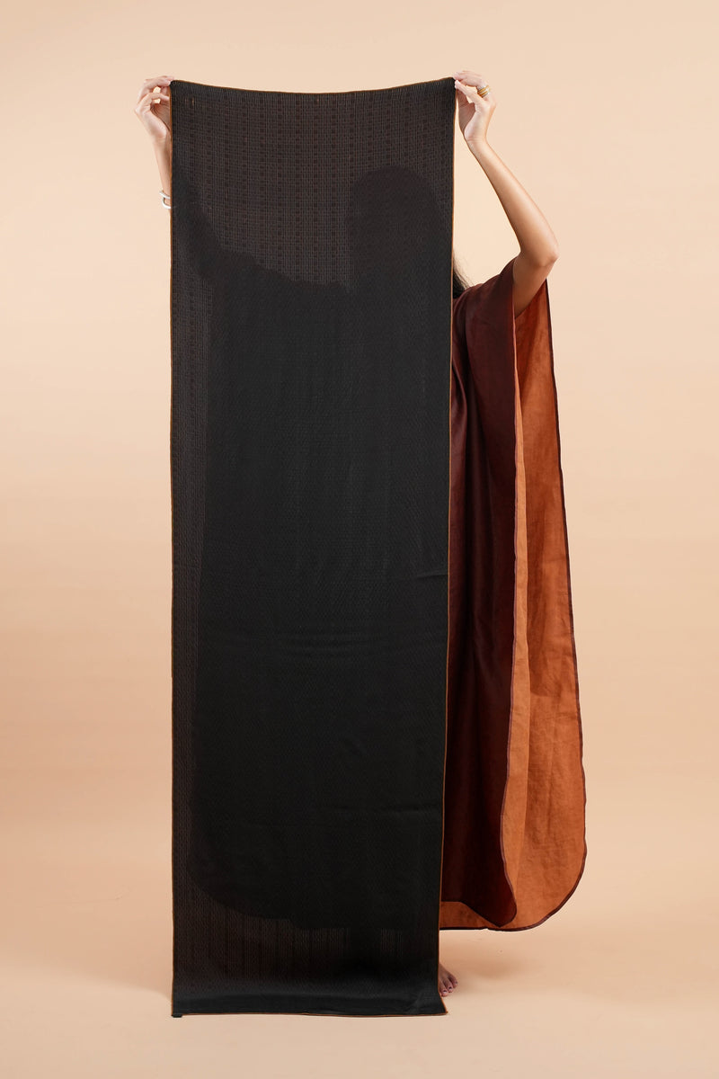 Raffia Reversible Flow Scarf