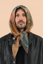 Handpainted Trip + Rust Reversible Balaclava