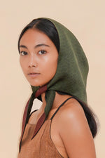 Emerald Snake + Rust Balaclava