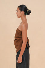 Black + Brown Butterfly Everything Scarf