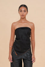 Black + Brown Butterfly Everything Scarf