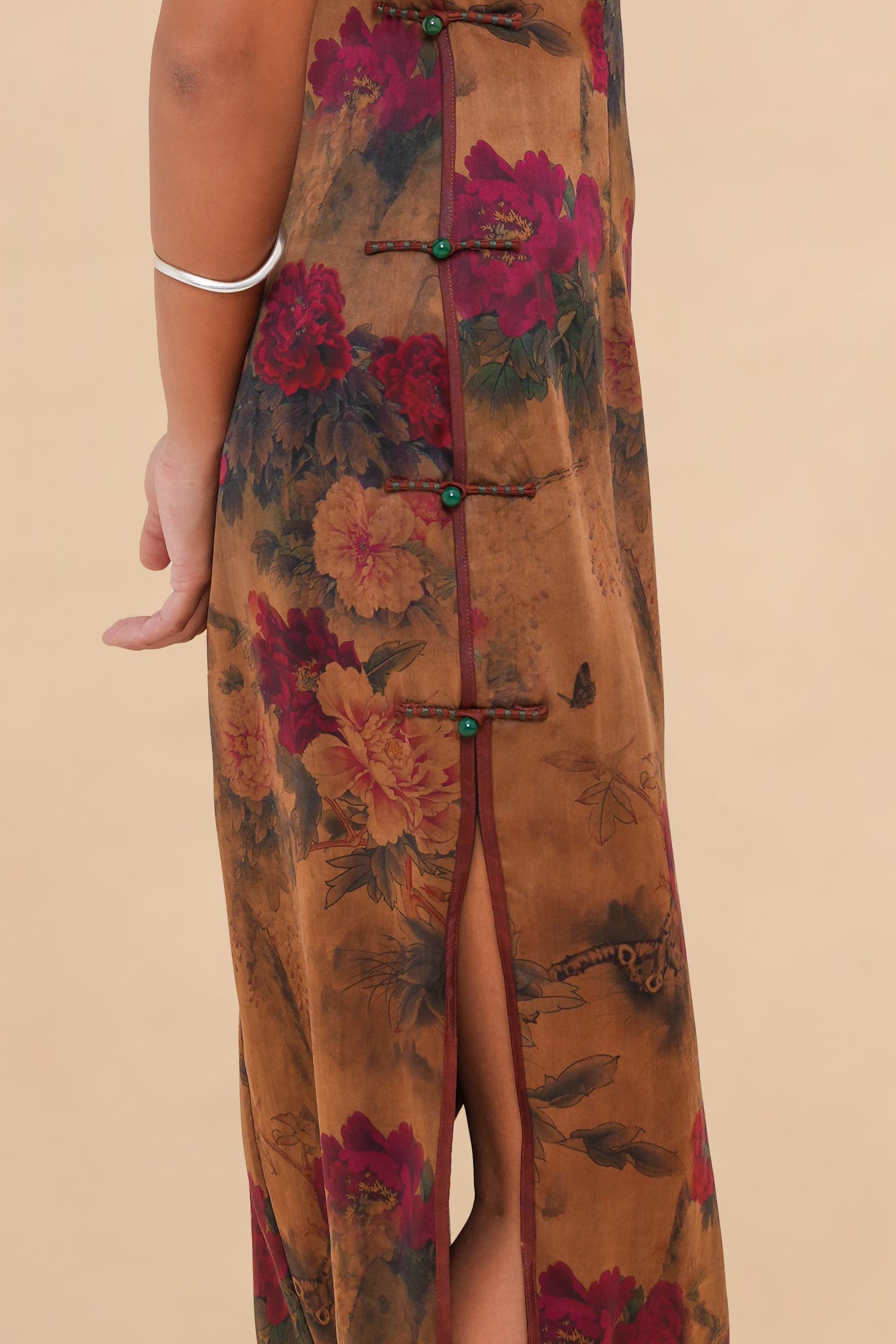 april tie back midi slip dress UO April Tie-Back Midi Slip Dress