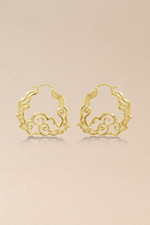 Gold Cloud Earrings