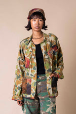 Patchwork Camo Jacket