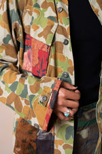 Patchwork Camo Jacket