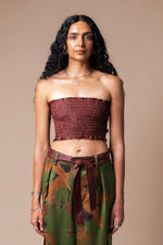 Rust Tube Top